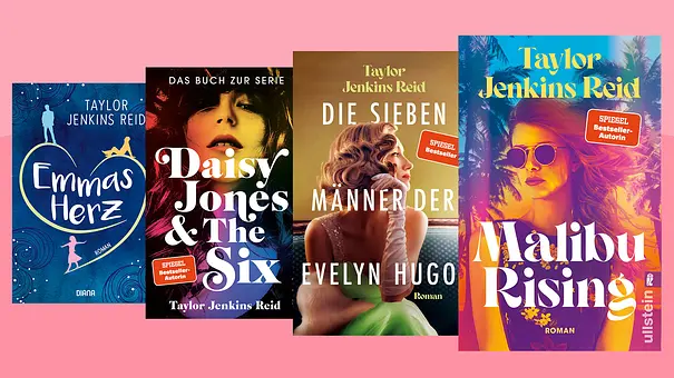 Taylor-Jenkins-Reid-Buchverfilmungen - Foto: Penguin Random House Verlagsgruppe; Ullstein Buchverlage Taylor-Jenkins-Reid-Buchverfilmungen - Foto: Penguin Random House Verlagsgruppe; Ullstein Buchverlage