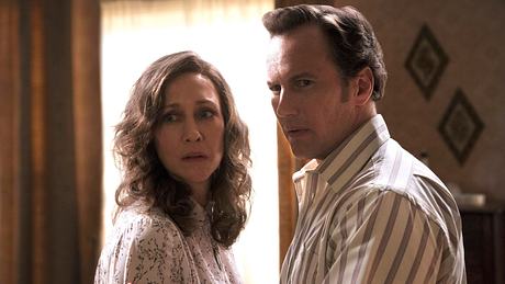 Vera Farmiga und Patrick Wilson als Lorraine und Ed Warren in Conjuring 3 - Foto: IMAGO / Cinema Publishers Collection