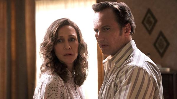 Vera Farmiga und Patrick Wilson als Lorraine und Ed Warren in Conjuring 3 - Foto: IMAGO / Cinema Publishers Collection