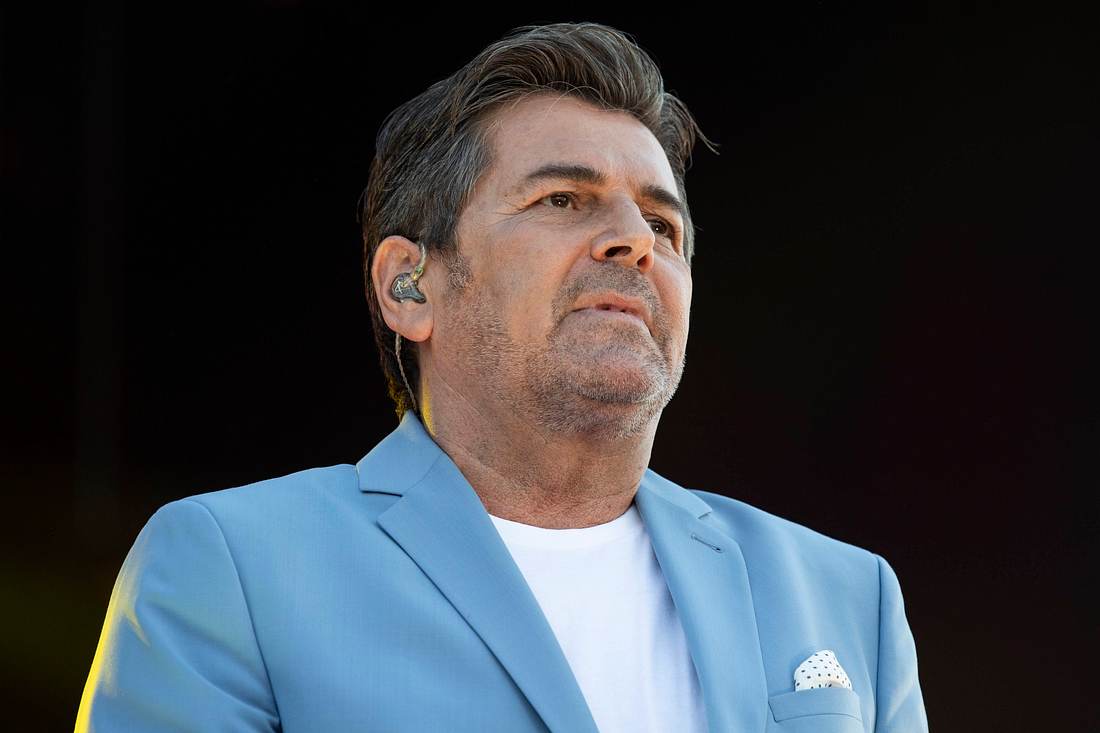 Thomas Anders: Knapp entkam er der Flammen-Hölle ...