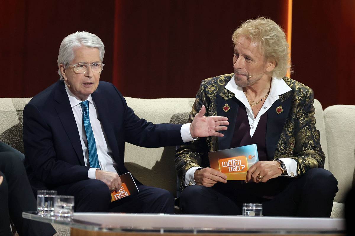 Frank Elstner und Thomas Gottschalk