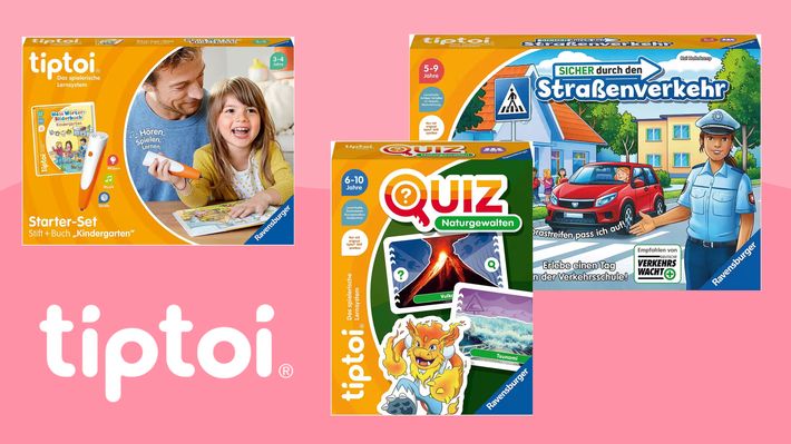 Tolle tiptoi-Rabatte bei Otto entdecken und sparen! - Foto: Collage/Wunderweib & PR/Otto