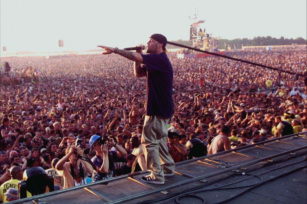 Fred Durst bei Woodstock '99