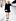 Ein Materialmix trend schwarzer lederrock