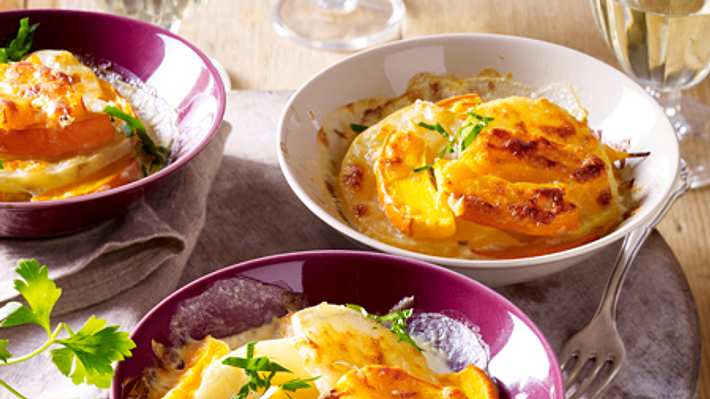 trennkost mit wochenplan kartoffelgratin - Foto: RFF