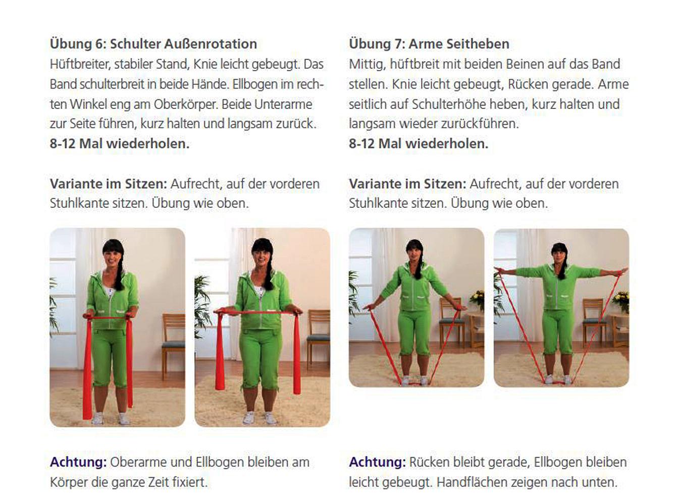 Kräftigungsübungen nach Schlaganfall Kräftigungsübungen nach Schlaganfall