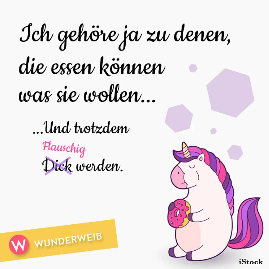 Von wegen Bauch... Lustige Whatsapp-Sprüche zum Verschicken