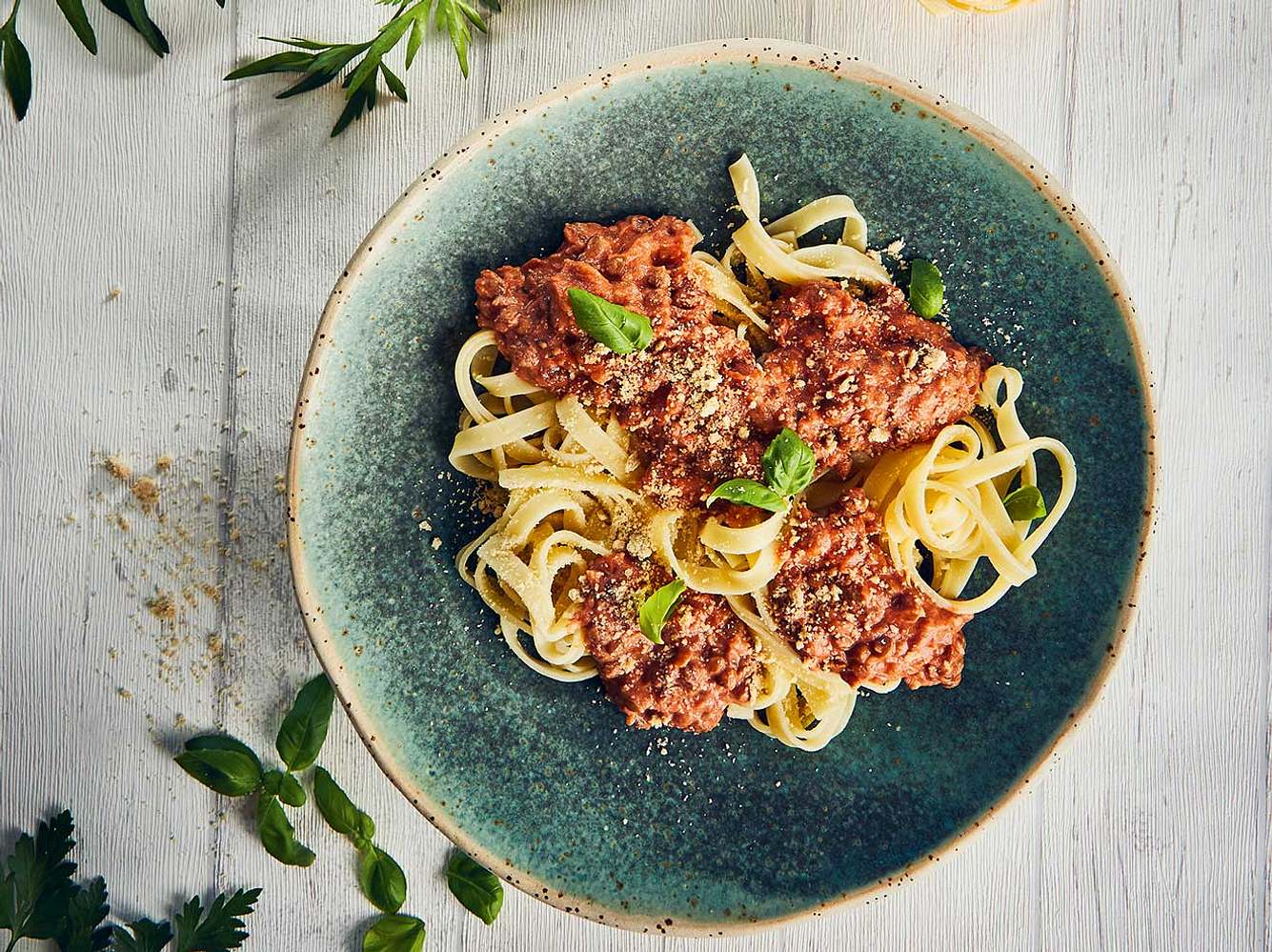 Vegane Pasta: Rezept für vegane Bolognese Vegane Pasta: Rezept für vegane Bolognese