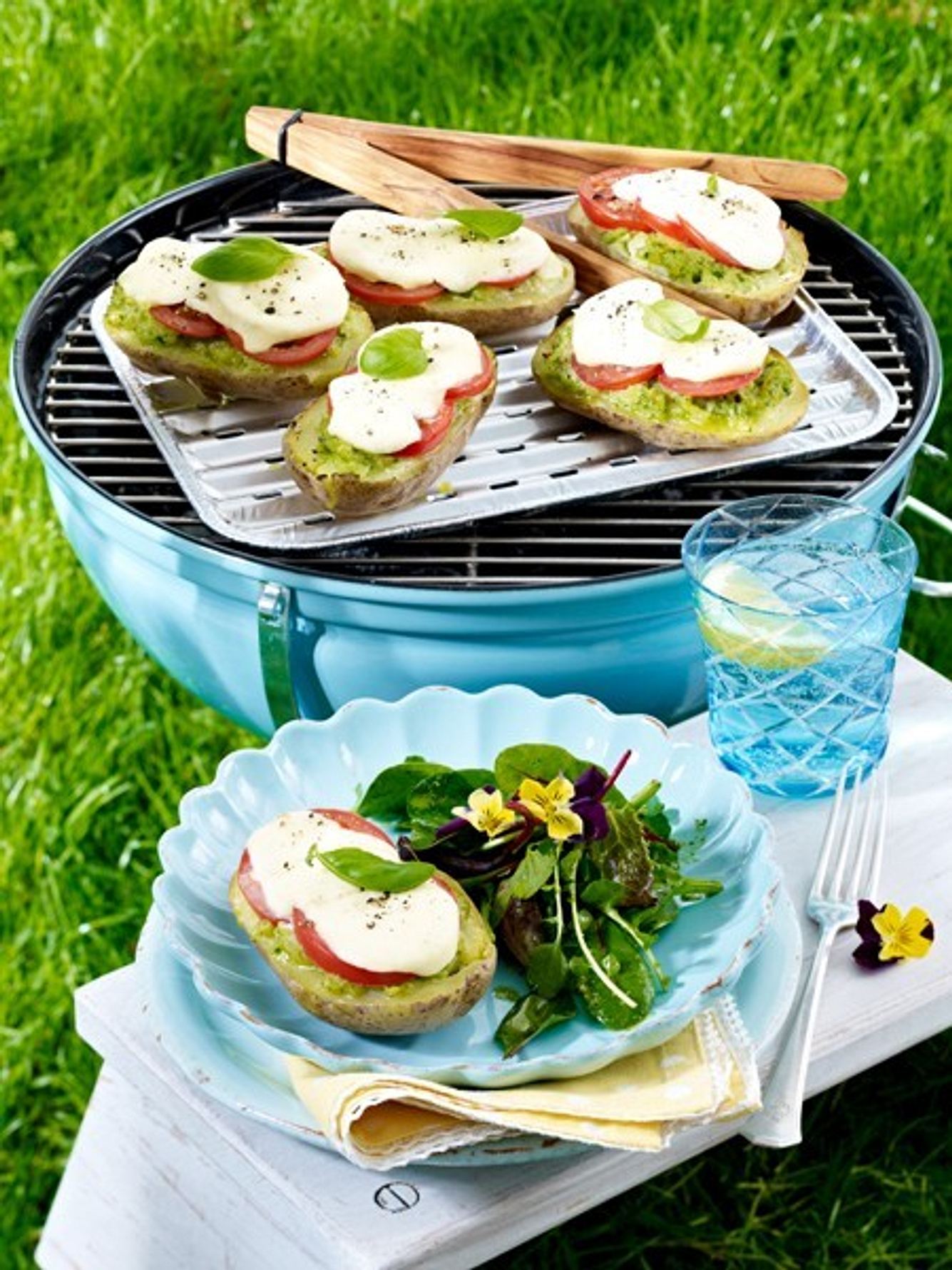 vegetarische grillrezepte kartoffeln
