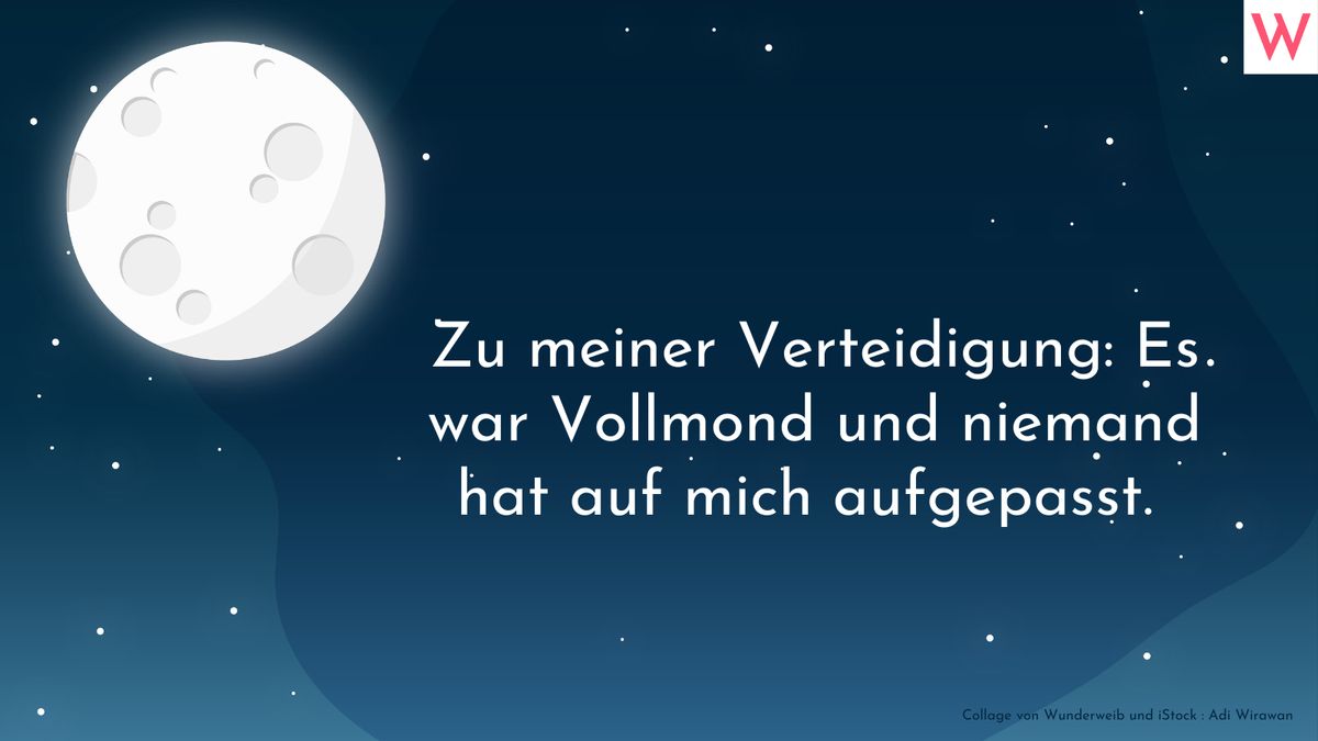 Die allerschönsten Vollmond Sprüche und Zitate