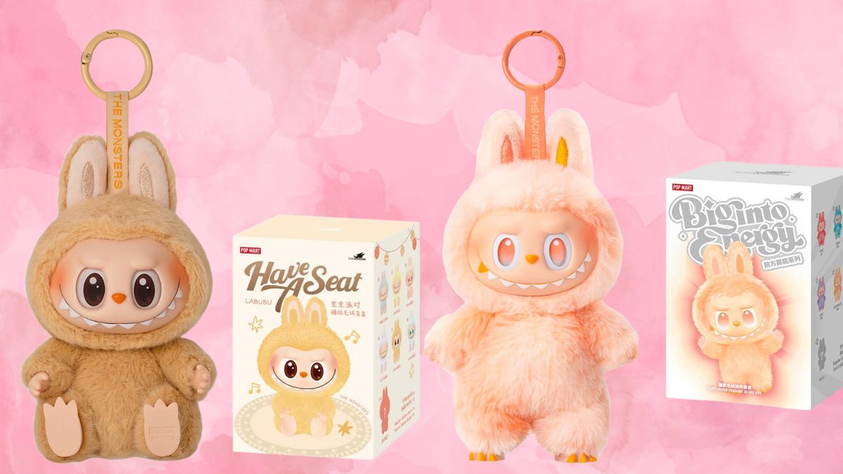 Labubu Figuren von Amazon Collage