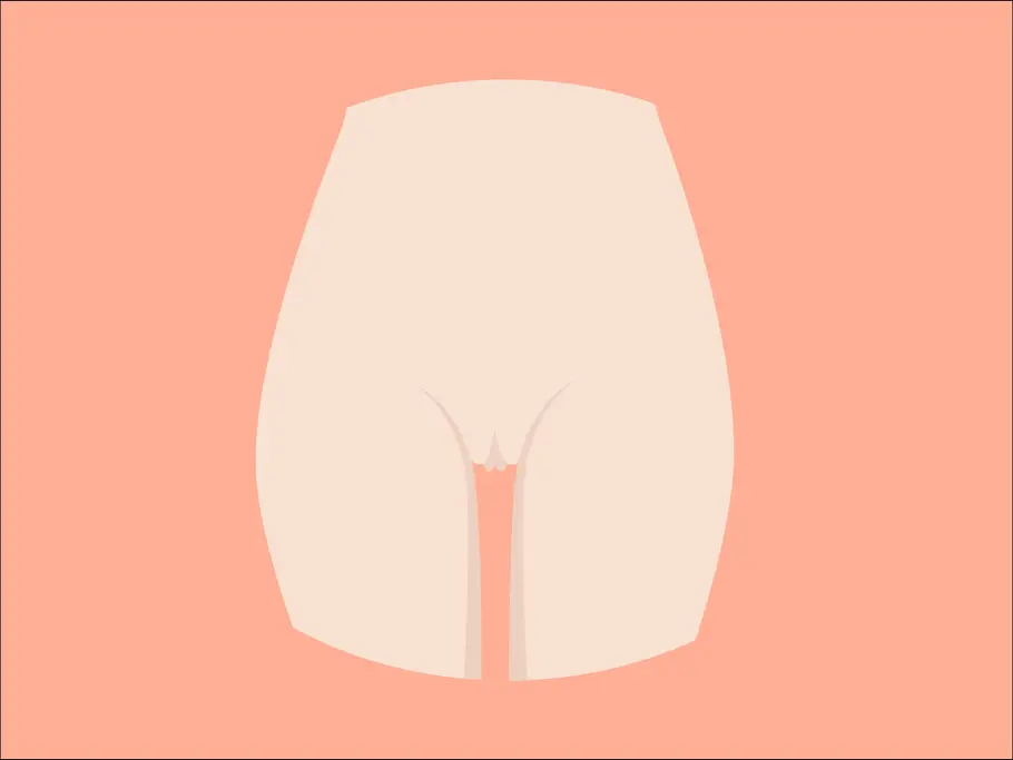 Grafik Vulva Form Curtains