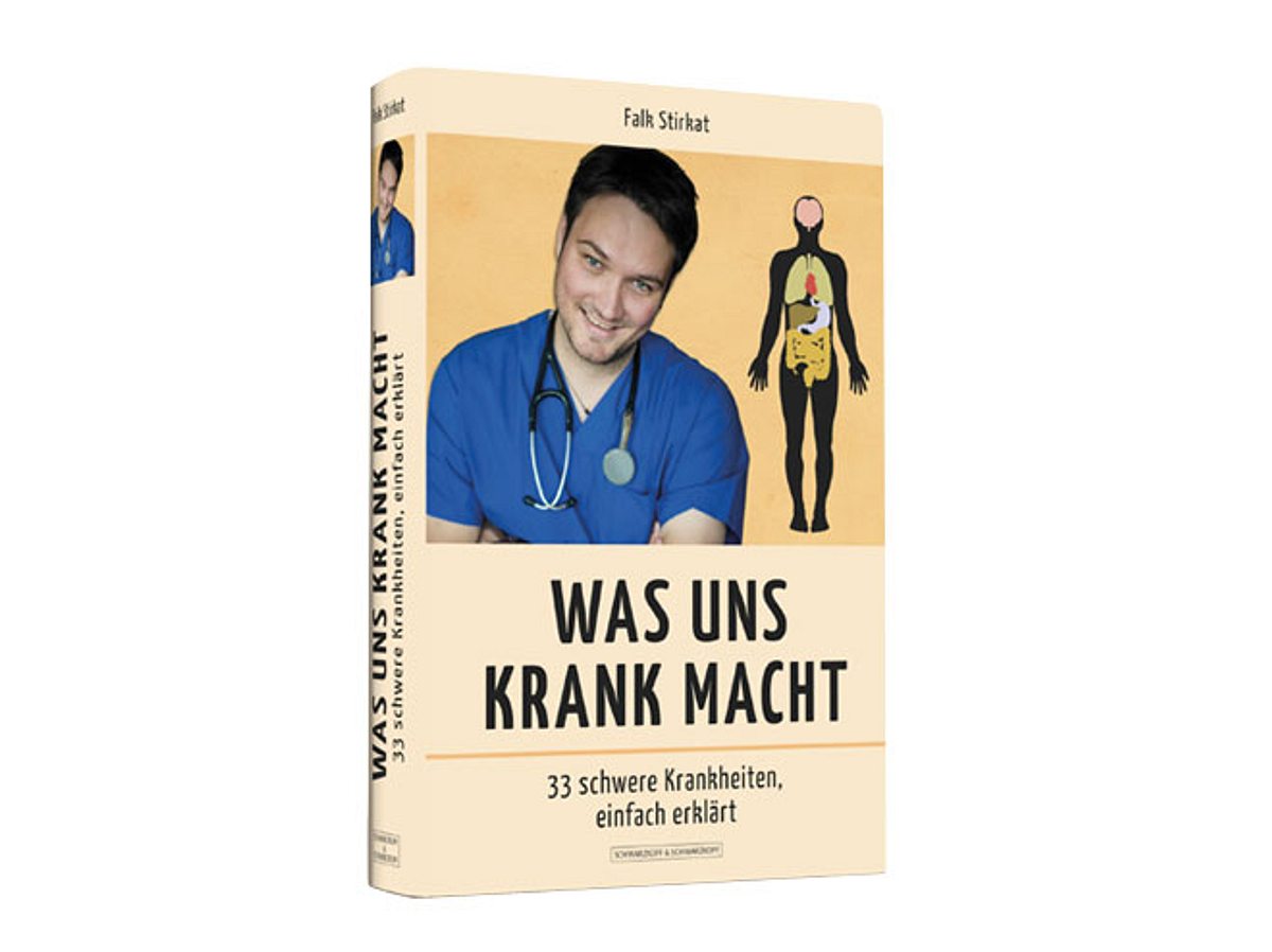 Krankheiten wie Lungenembolie, Herzinfarkt, Rheuma oder Schlaganfall verständlich erklären - das ist das Ziel von Mudr. Falk Stirkat mit seinem Buch Was uns krank macht.