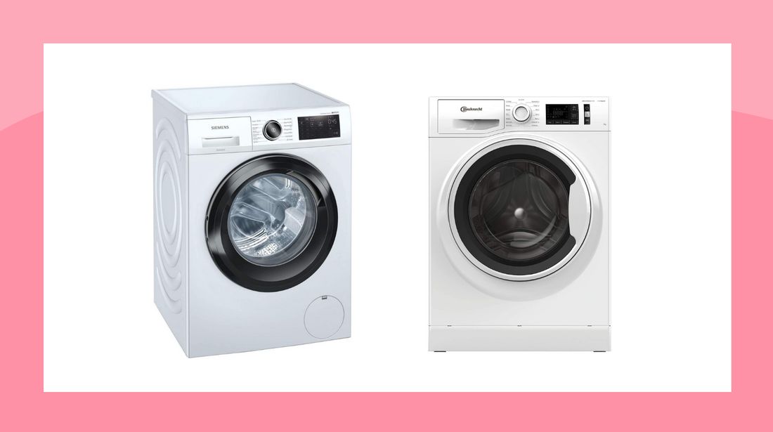 Waschmaschinen reduziert: Modelle von Siemens und Bauknecht