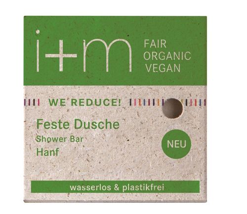 We reduce! Feste Dusche Hanf von i+m