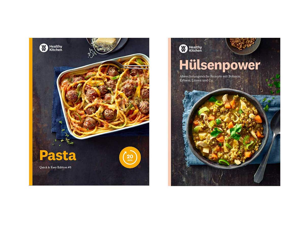 Weight Watchers Rezepte für Aufläufe: Kochbücher Pasta und Hülsenpower