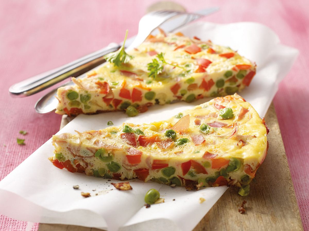 Weight Watchers SmartPoints Rezepte: Frittata mit Gemüse