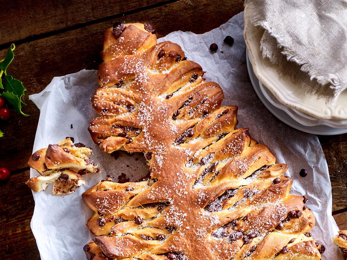 Weihnachtliches Frühstück für süße und herzhafte Naschkatzen.