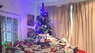 Emma Tapping: Diese Mutter überschüttet ihre Kinder mit 300 Weihnachtsgeschenken - Foto: Facebook/Thebossmum Money Saving Specialist