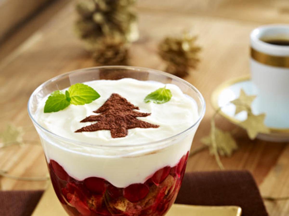 Was darf auch bei einem vorbereiteten Weihnachtsmenü nicht fehlen? Das Dessert.