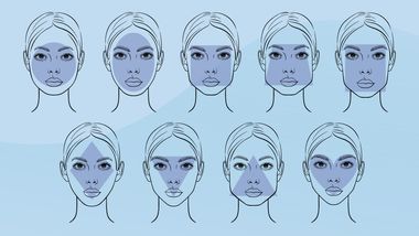Gesichtsform erkennen und bestimmen für Make-up, Frisur und Brille. - Foto: melazerg/iStock