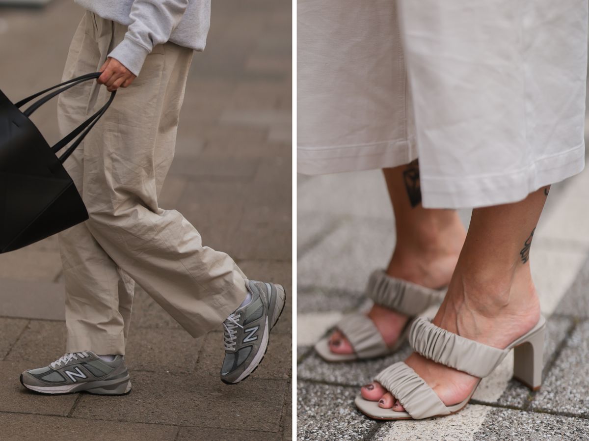 Welche Schuhe kombiniert man zu Leinenhosen?