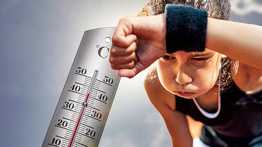 Sonne satt! Die Omega-Hitze bringt Deutschland ins Schwitzen - Foto: IMAGO/Patrick Scheiber & Marko Geber/Getty Images (Symbolbild)