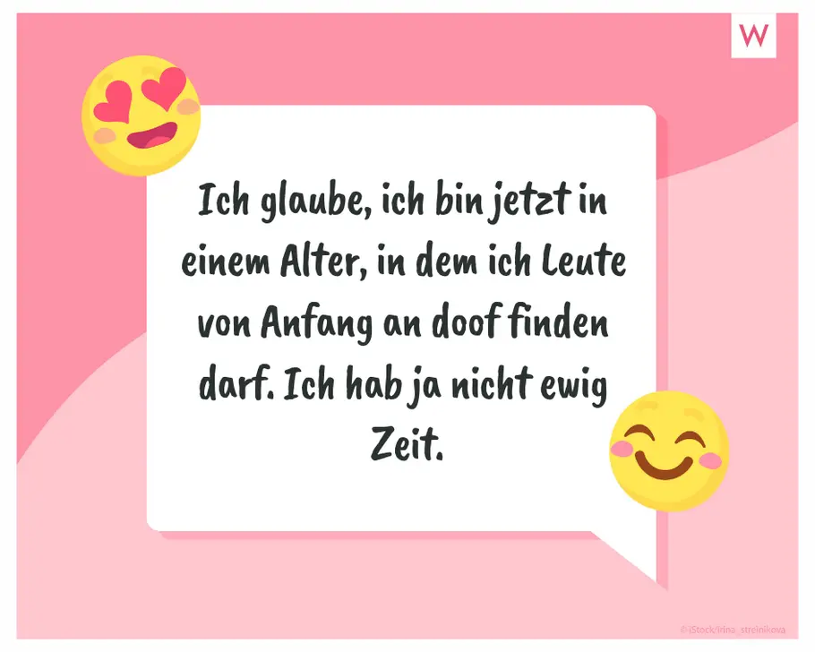 Der erste Eindruck WhatsApp-Spruch zum Schmunzeln