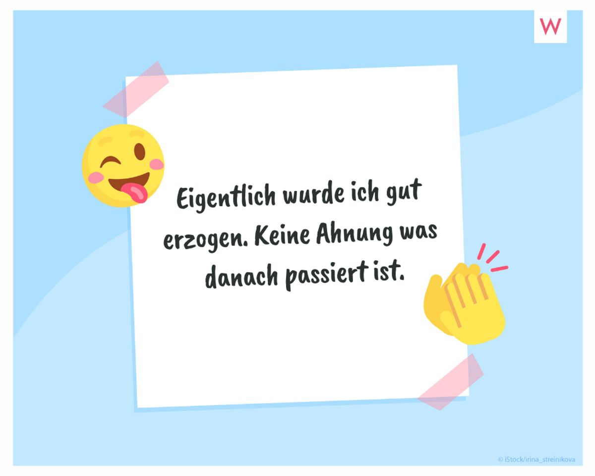 Fröhlicher WhatsApp-Spruch