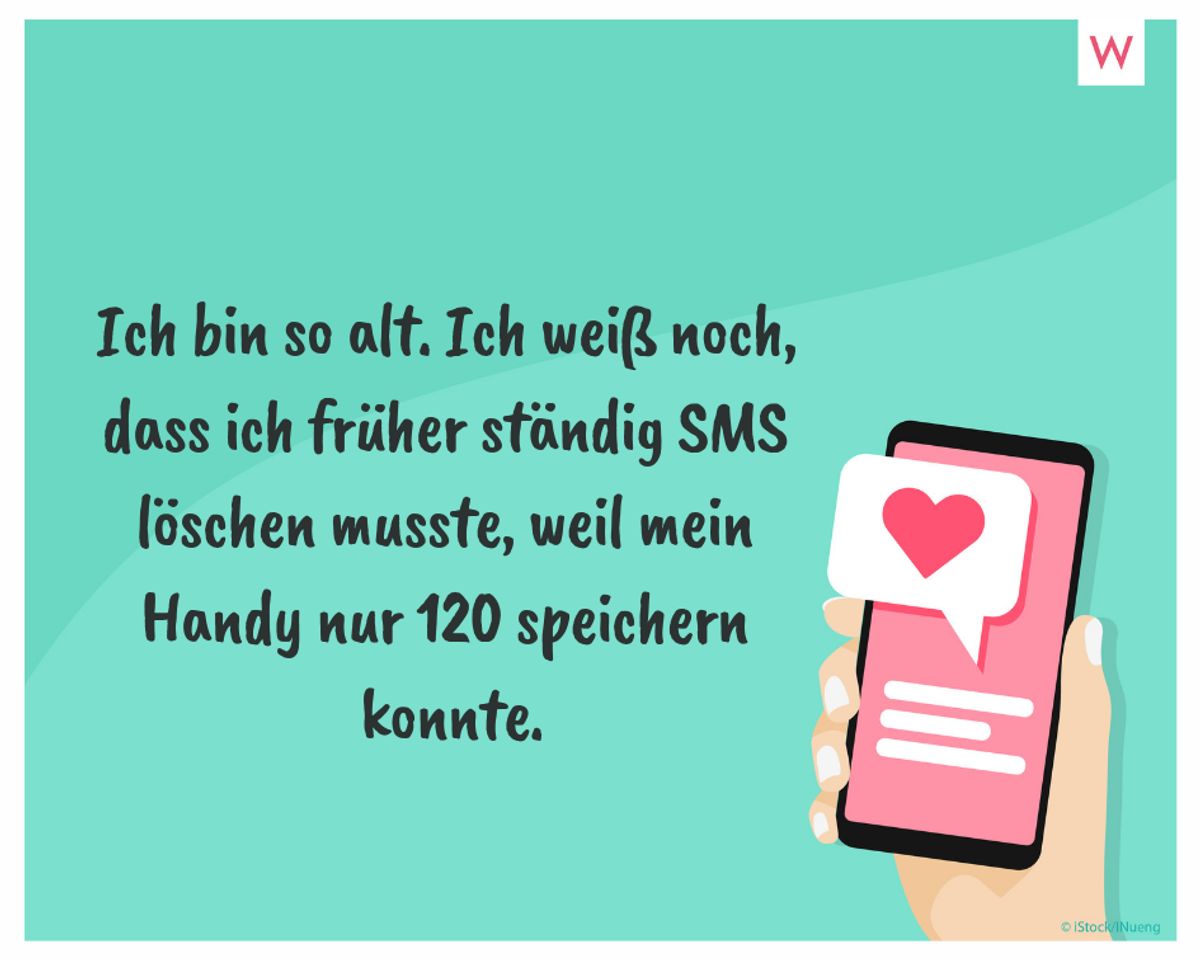 WhatsApp-Spruch über Handys