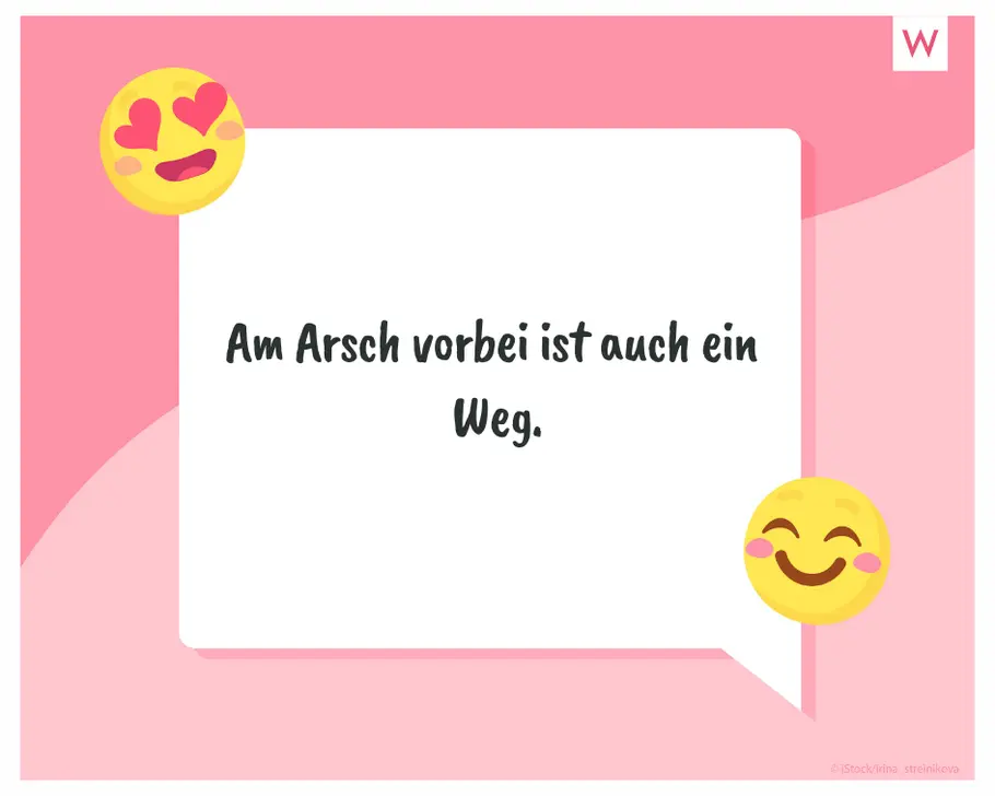 Man muss immer den eigenen Weg finden und... WhatsApp-Spruch zum Lachen