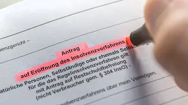 Insolvenz Anmeldung - Foto: Ralf Geithe/iStock Insolvenz Anmeldung - Foto: Ralf Geithe/iStock