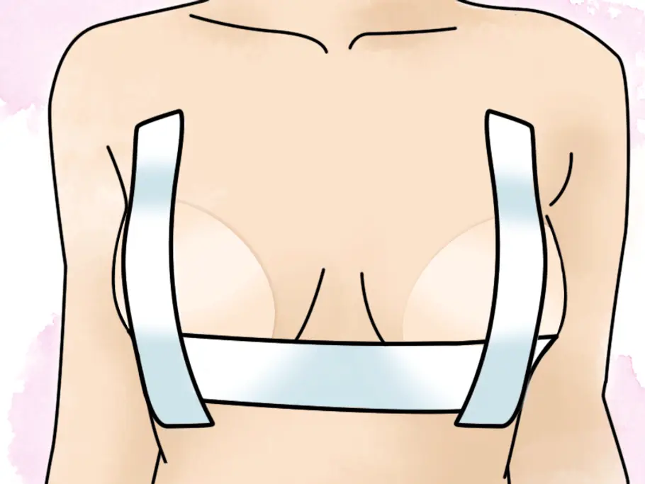 Brüste tapen ist ganz einfach: Wir verraten wie du deinen Busen für jedes Oberteil mit Tape in Form bekommst. Brüste tapen ist ganz einfach: Wir verraten wie du deinen Busen für jedes Oberteil mit Tape in Form bekommst.