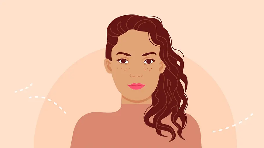 Mit Locken 5 Kilo leichter aussehen Locken wirken auf diese Art schlank machend.