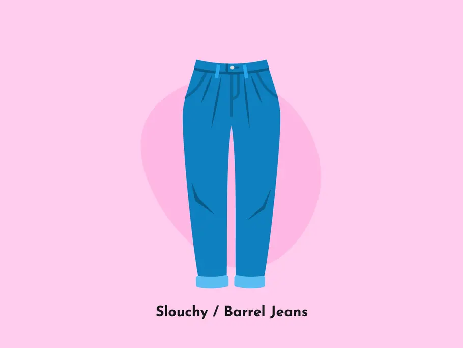 Slouchy Jeans / Barrel Jeans Was macht die Slouchy Jeans aus?