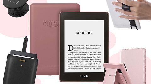 Kindle-Accessoires, die jede Frau braucht. - Foto: Produkte: Amazon, Collage: Wunderweib Redaktion