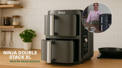 Ninja Double Stack XL auf Küchenzeile - Foto: Ninja/Wunderweib