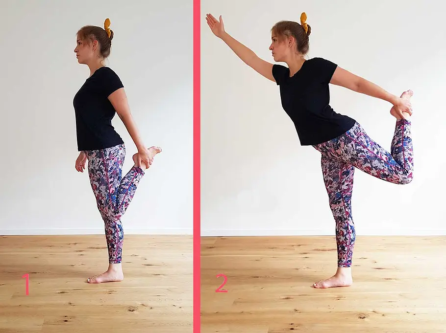 Yoga für Läufer: Der Tänzer Yoga für Läufer: Der Tänzer