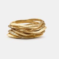 Zara - Pack Elastische Armreifen Mit Metallelementen
