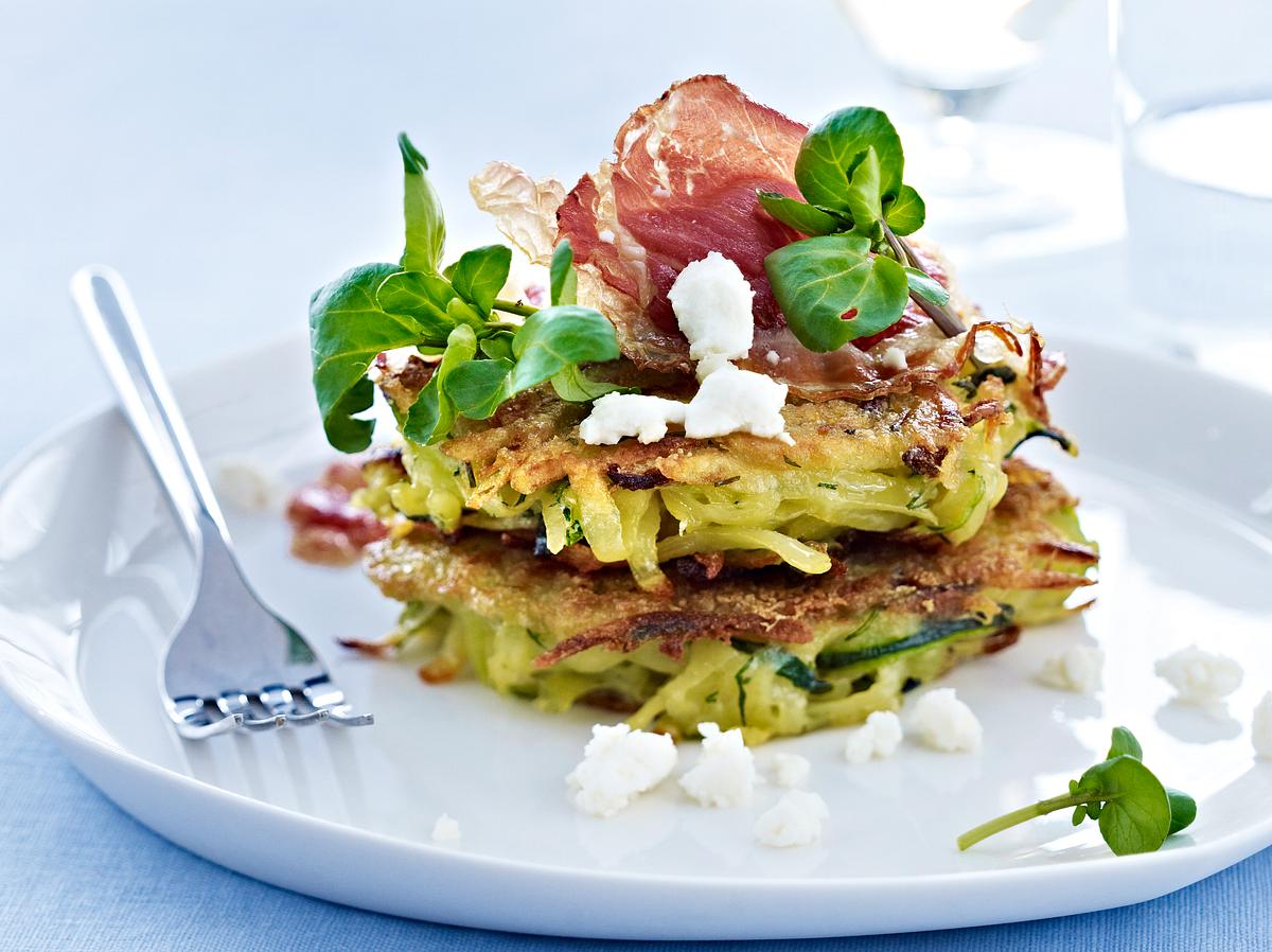 Zucchini-Fritters Low Carb